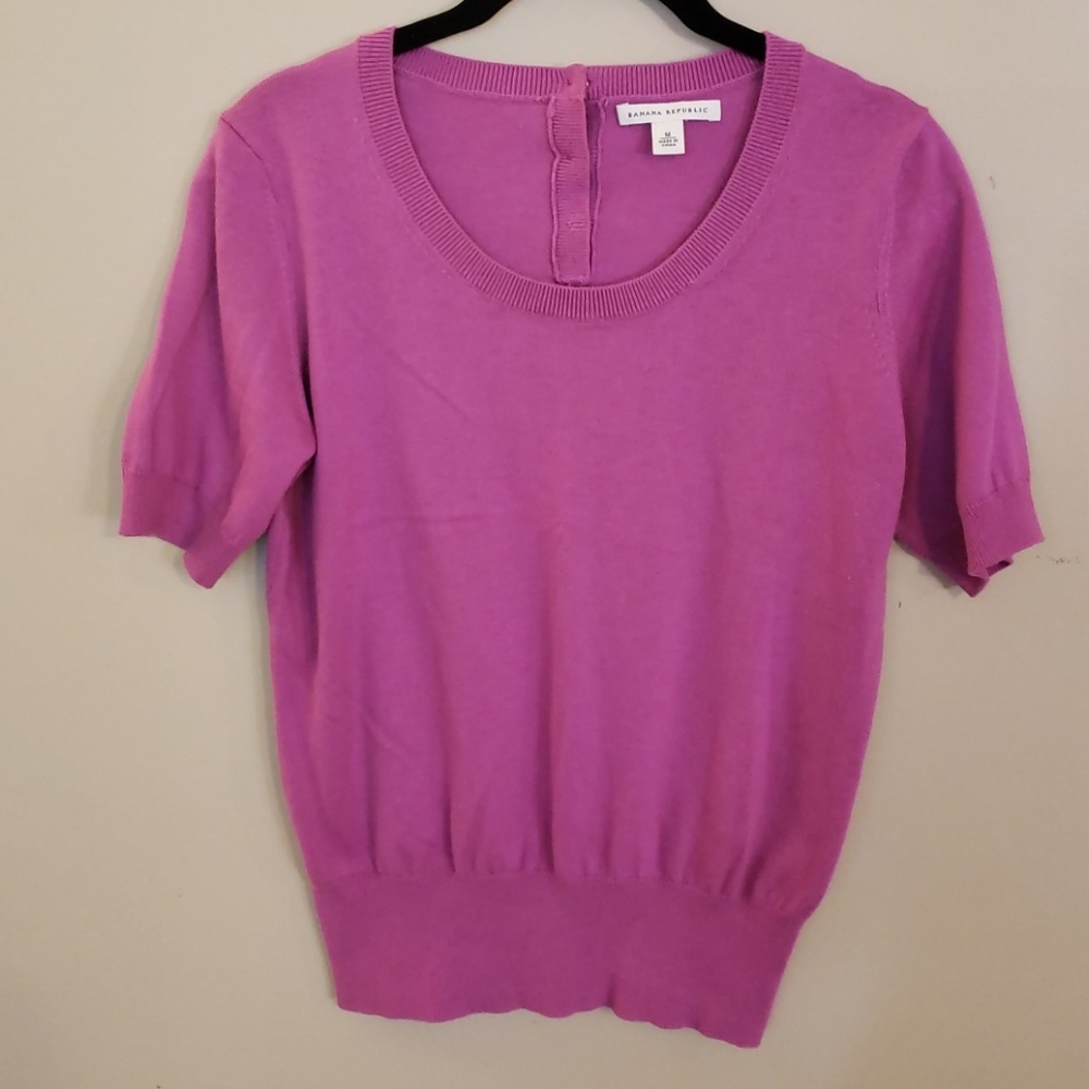 Banana Republic short-sleeve sweater